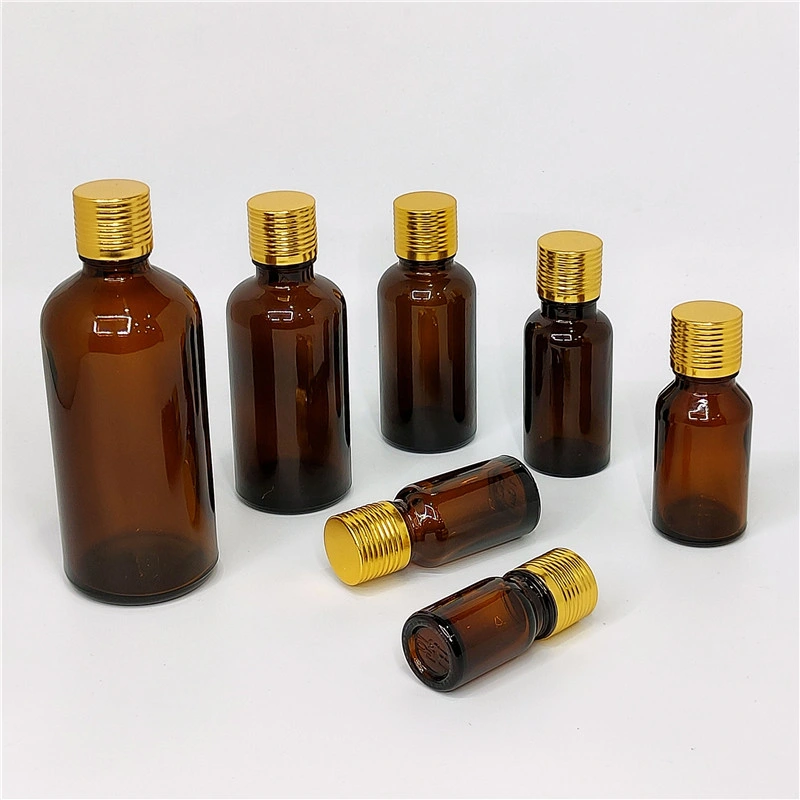 Amber Glass Bottles with Dropper for Essential Oil, Lotion and Skin Beauty