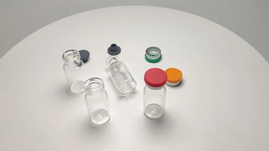 Flacon en verre dépyrogéné stérile lavé transparent ou ambré de 2 ml 6 ml 10 ml 30 ml